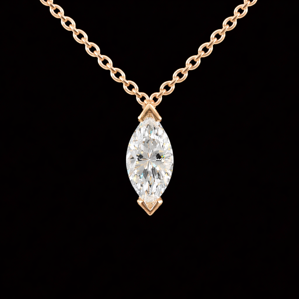 שרשרת יהלום 1.00 קראט מעבדה - bjwdr000385