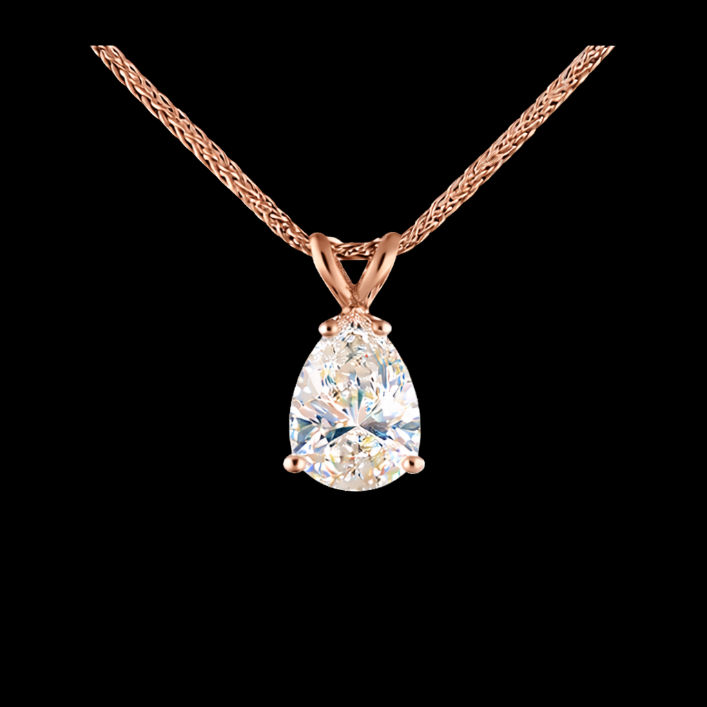 שרשרת יהלום 1.00 קראט מעבדה - bjwdr000377 - תעודת IGL