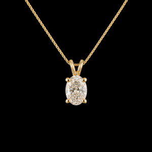 שרשרת יהלום מעבדה 0.50 נקודות - bjwdr000400 - תעודת IGL