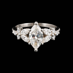 טבעת יהלומי מעבדה 1.00 קראט - bjwdr000392